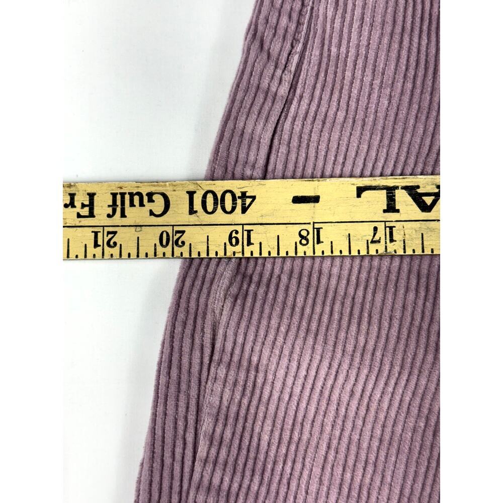 Empyre Corduroy Pants Womens Size 1 Lavender Purple Straight Wide Leg - Picture 11 of 12